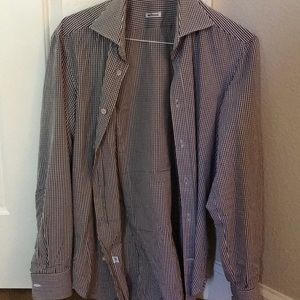 Custom Kiton Shirt 15 1/2 40 tailor dimensions.